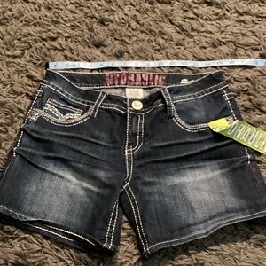 Hydraulic Women's Deep Indigo Jean Shorts